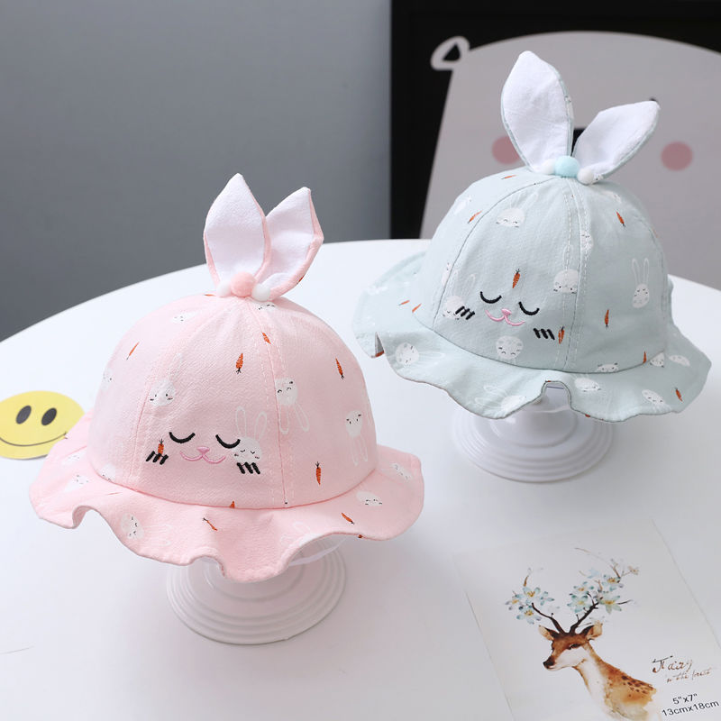 婴儿帽子夏季薄款网红太阳遮阳帽夏天男网眼女宝宝新生儿防晒凉帽细节图