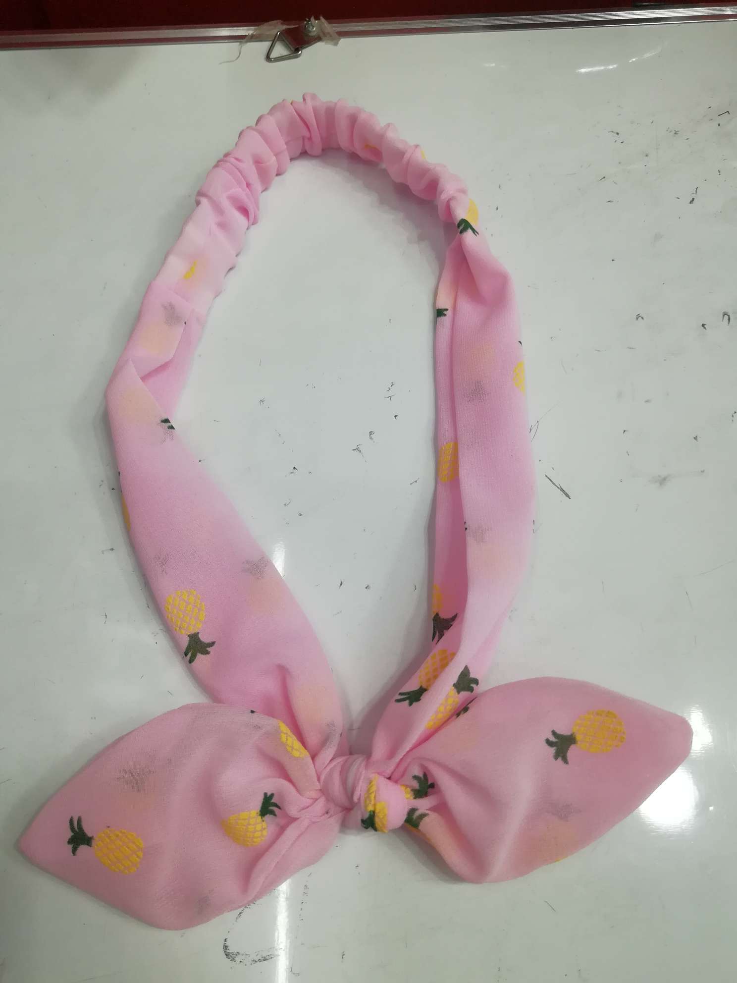 Korean version of chic ladies fabric headpiece with rabbit ears