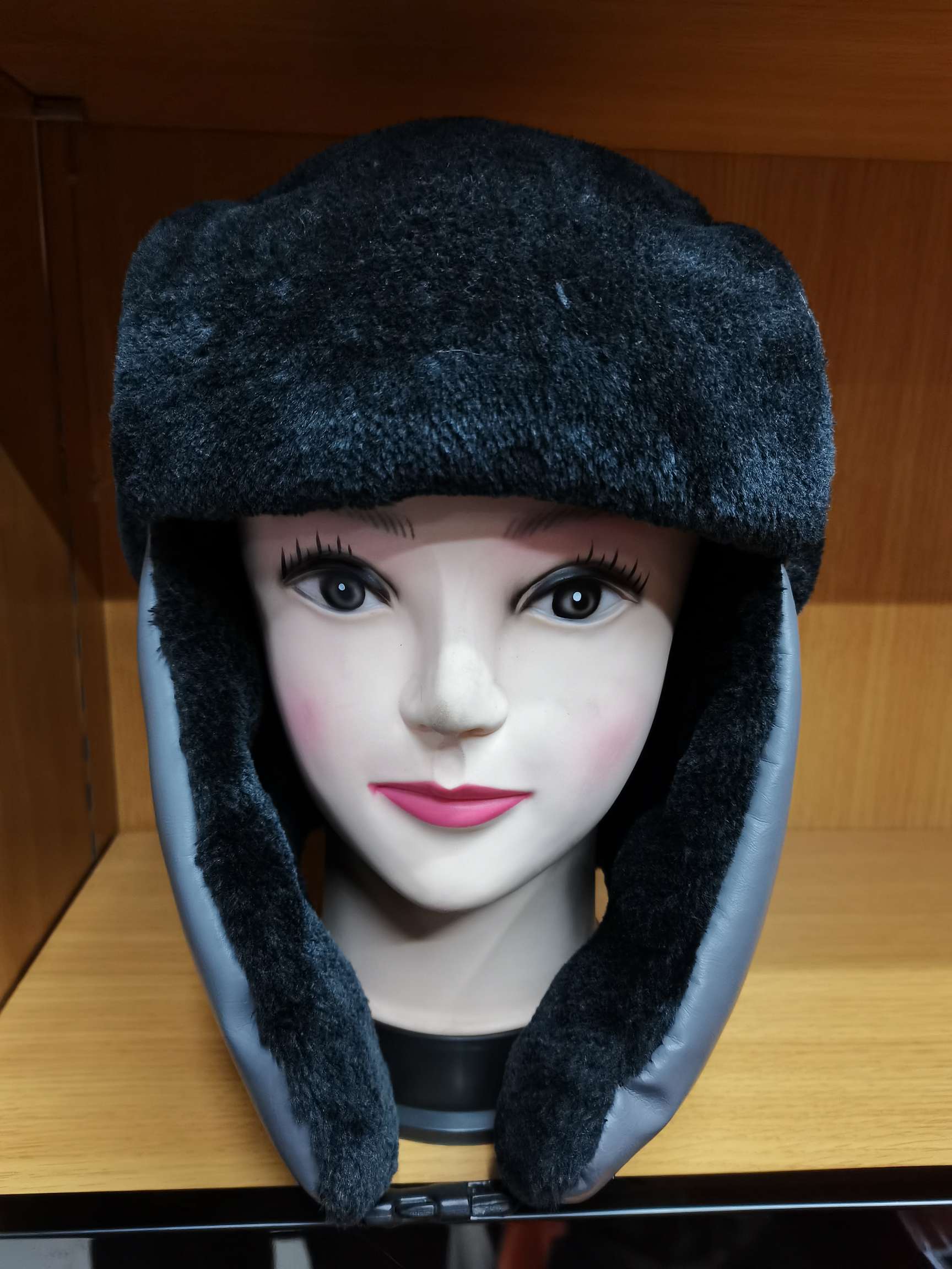 pu snow cap, flight cap, Lei Feng cap, Northeast cap Specification drawing