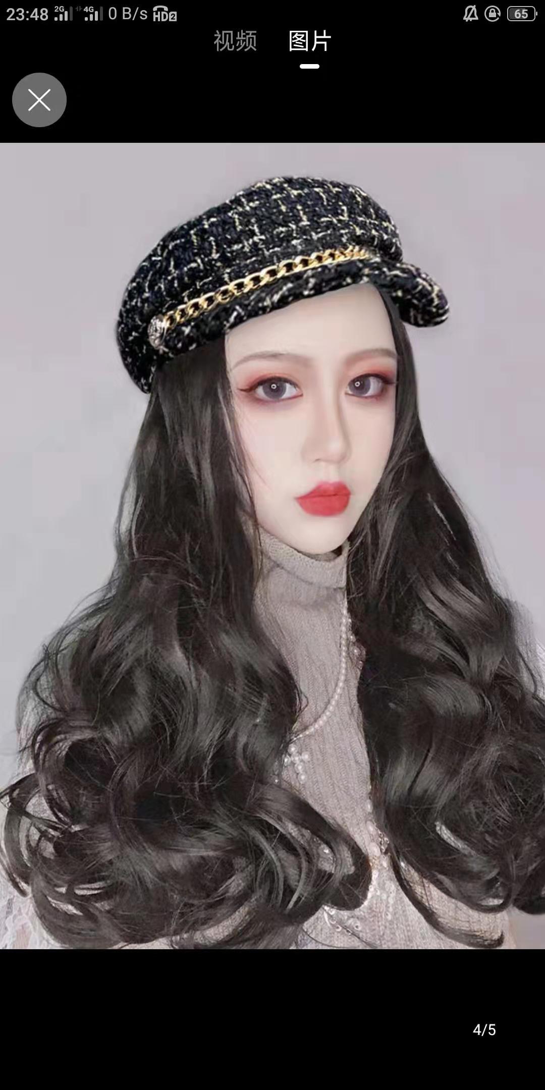 A wig cap