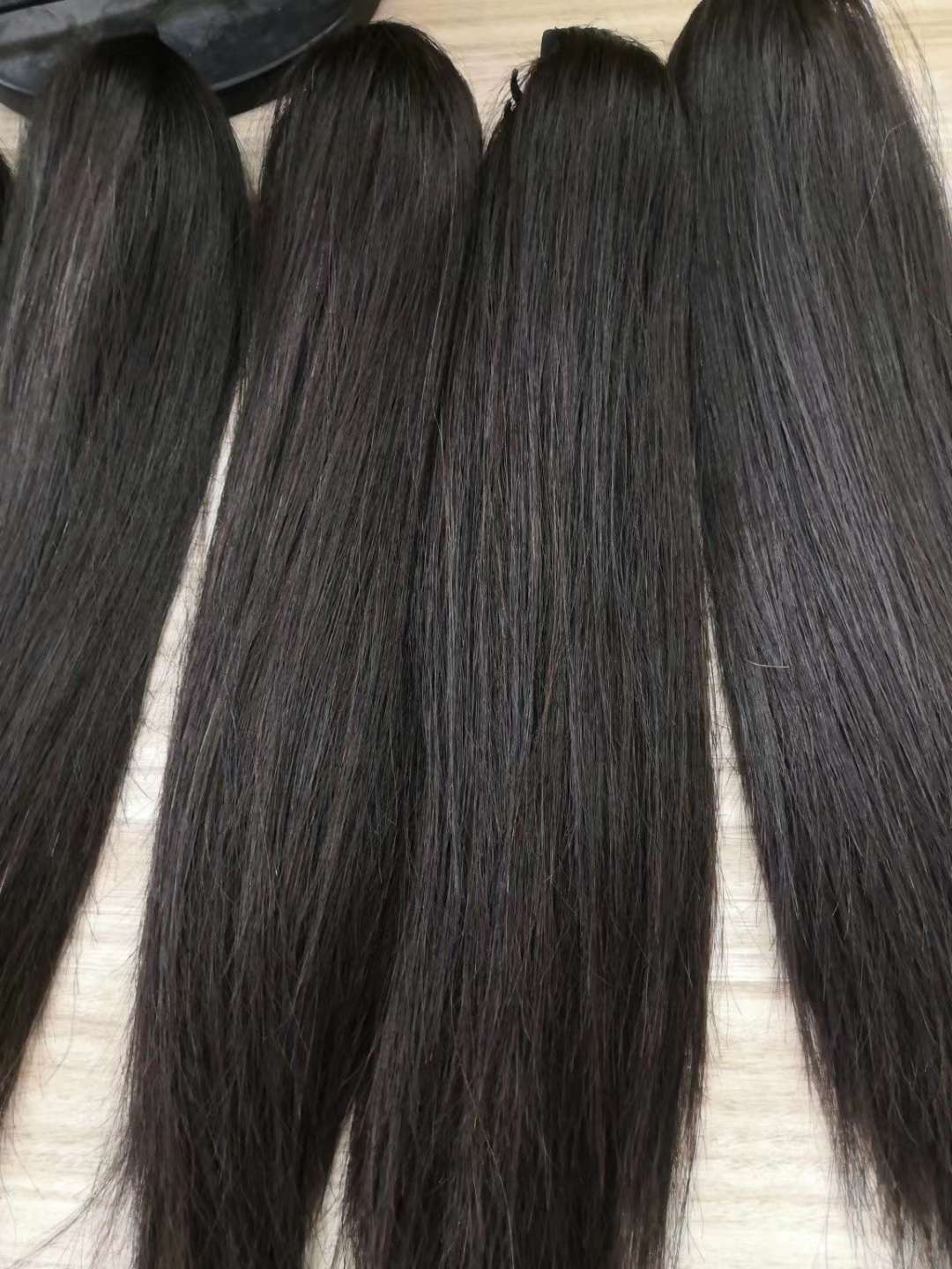 100%真人发，抓夹马尾，35公分，直款详情图7