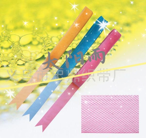 Handicraft woven tape, elastic gauze net, wire rope, fishbone, sunrain ornaments Application Scenario