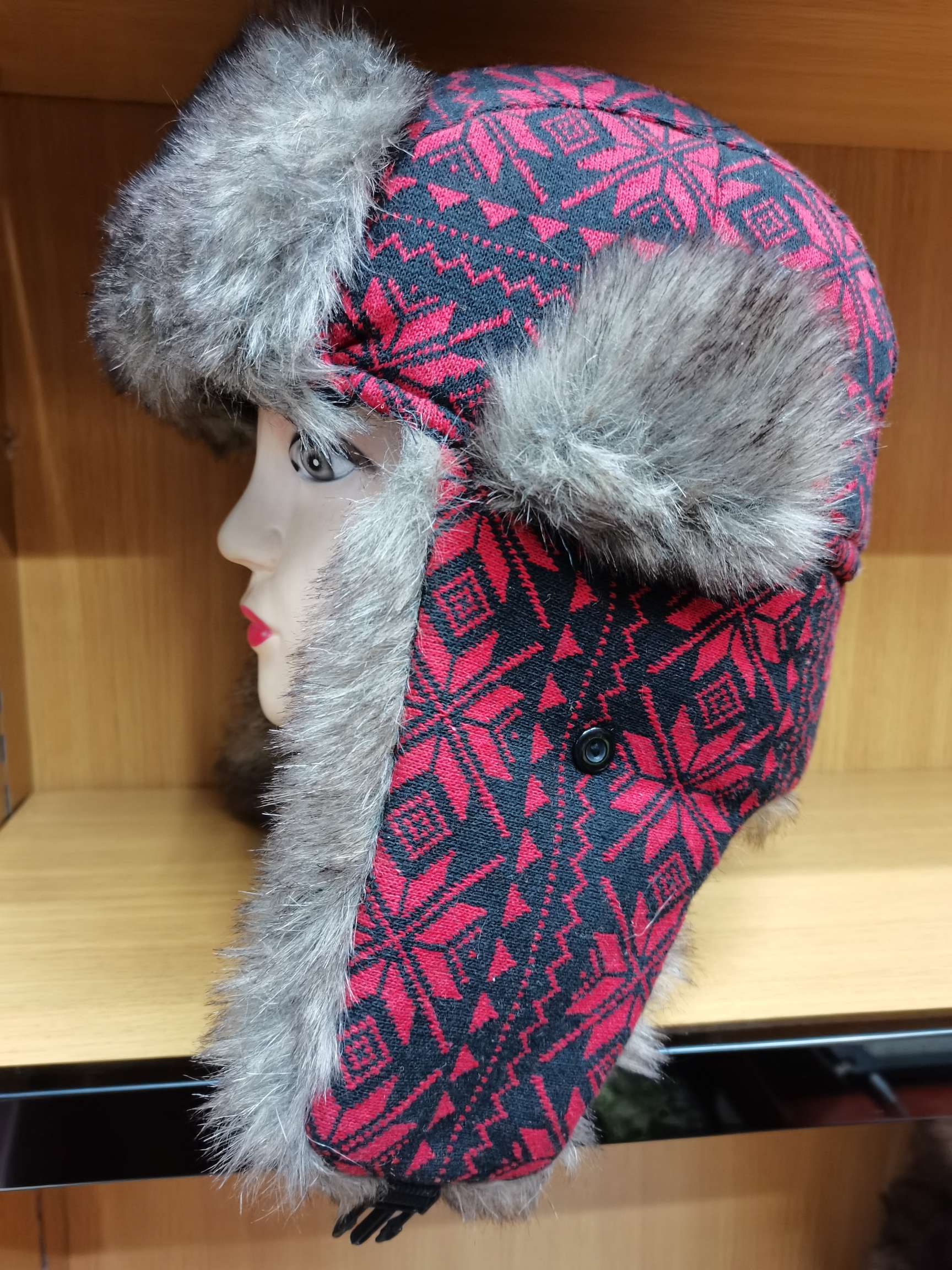 Lei Feng hat, ear-protecting hat, snow hat, flight hat, Northeast hat, winter hat full figure