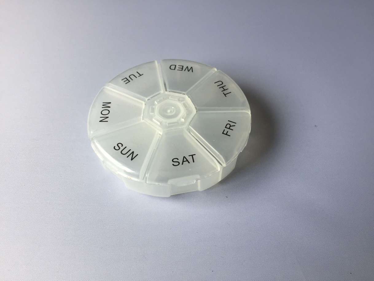 Round seven medicine boxes