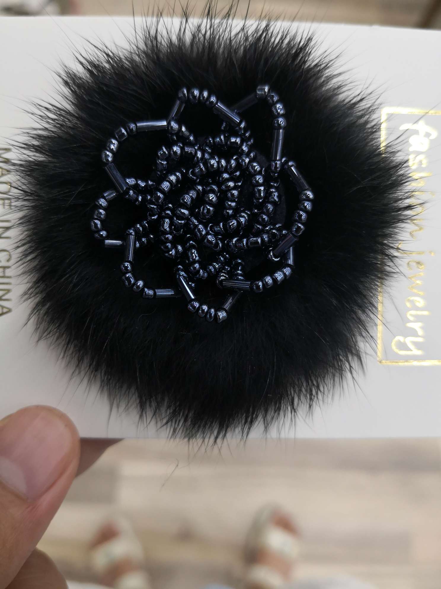 Rabbit Hair Shoes Flower Clothing Accessories Headwear Ornament Belt Ornament Hat Headband Ornament 25