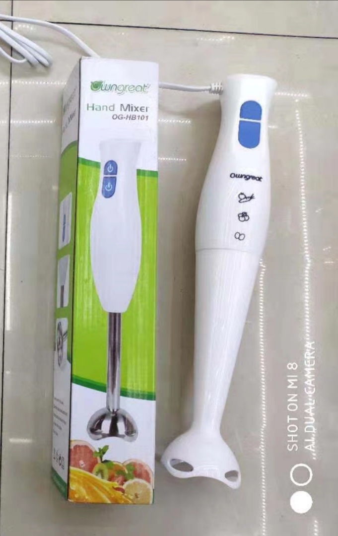 家用手持打蛋器，搅拌器，塑料脚产品图