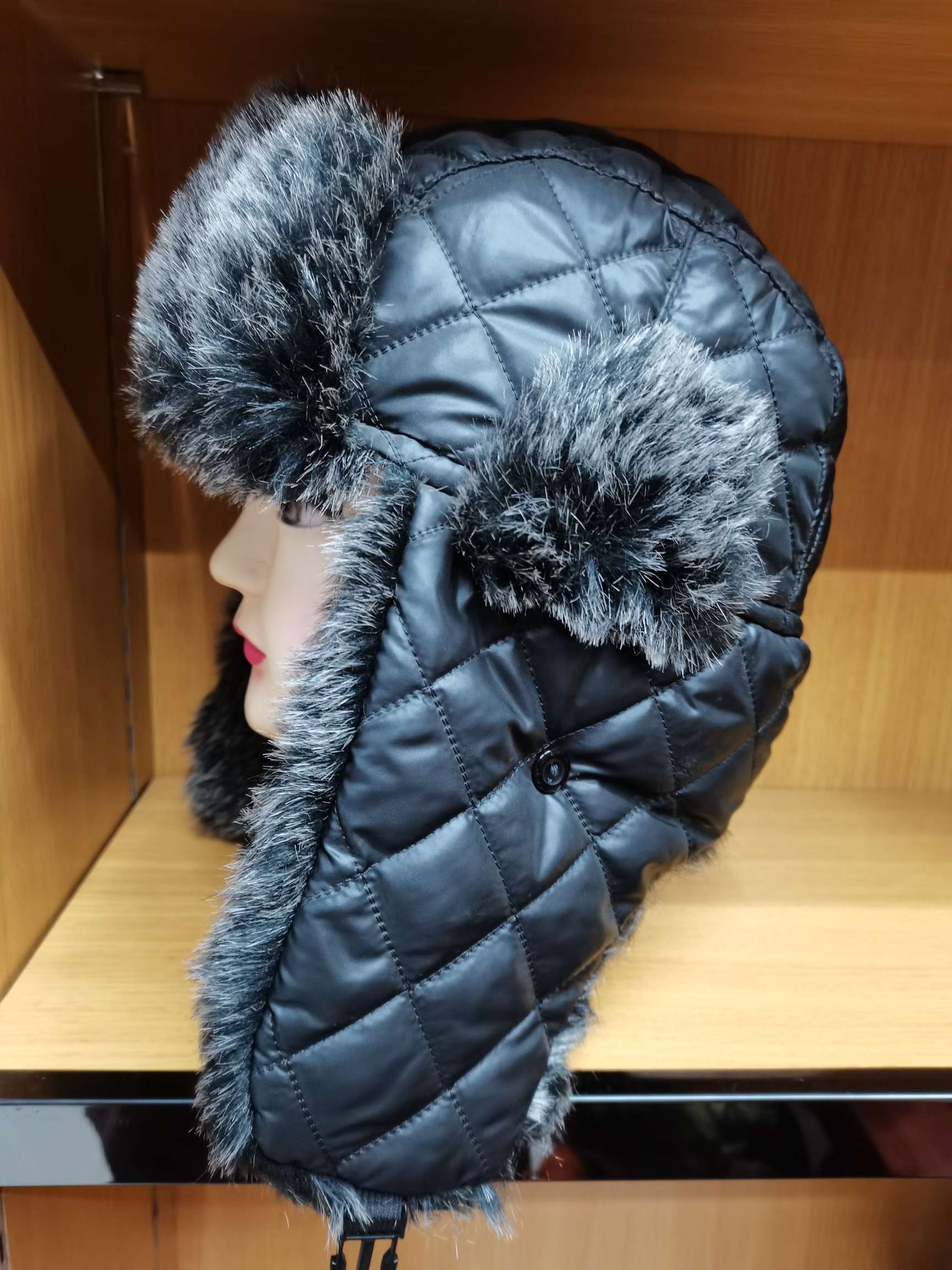Lei Feng cap, ear-protecting cap, flight cap, Northeast cap, snow cap details Picture