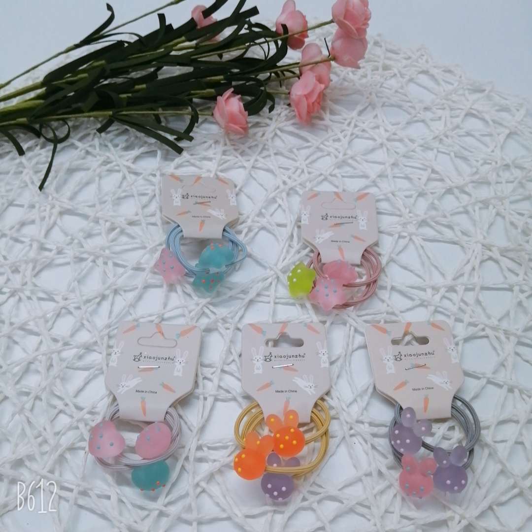 Little candy colored rubber bands full figure