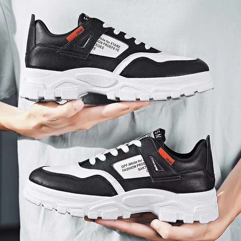 Men's shoes 2020 leather face the new leisure sports hot style 🔥