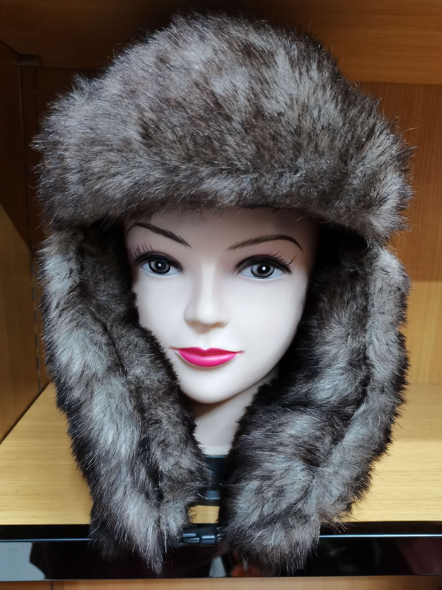 Simulated Lei Feng hat, fashionable snow hat, ear-protecting hat, Northeastern hat, woolen hat Specification drawing