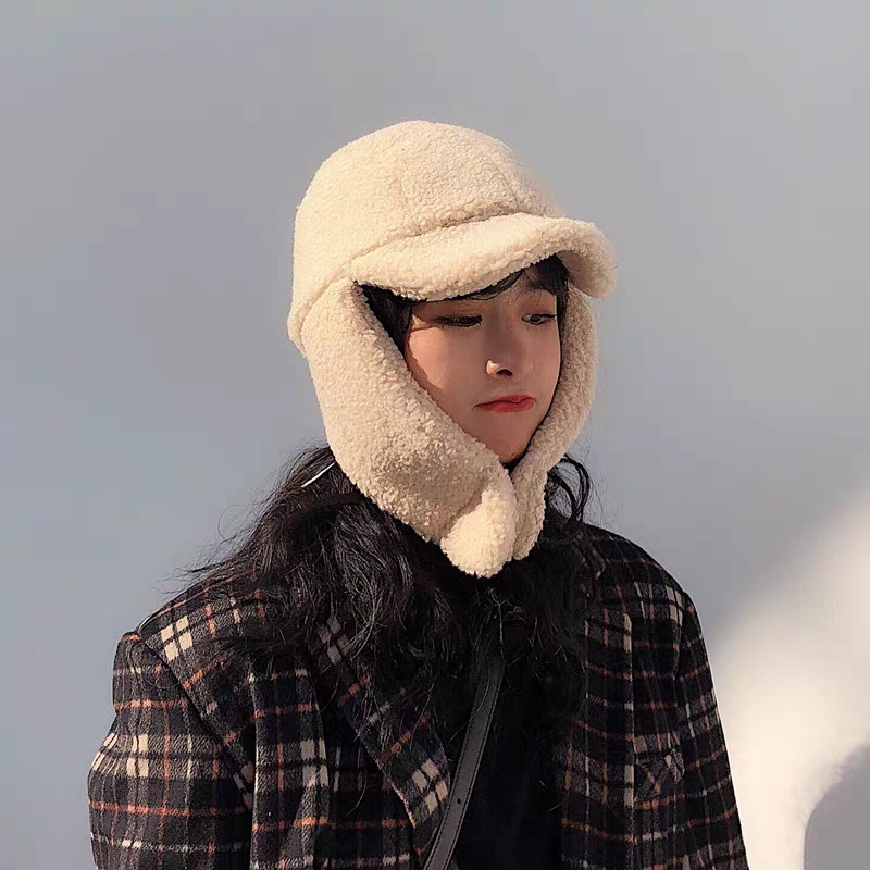 Lei Feng Hat Cashmere Fluffy Fluffy Application Scenario