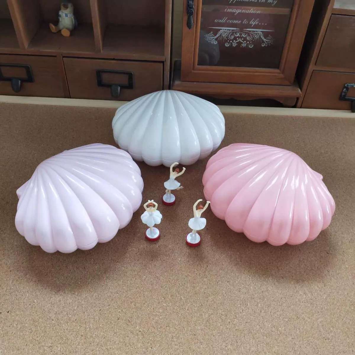 Shell jewelry music box thumbnail