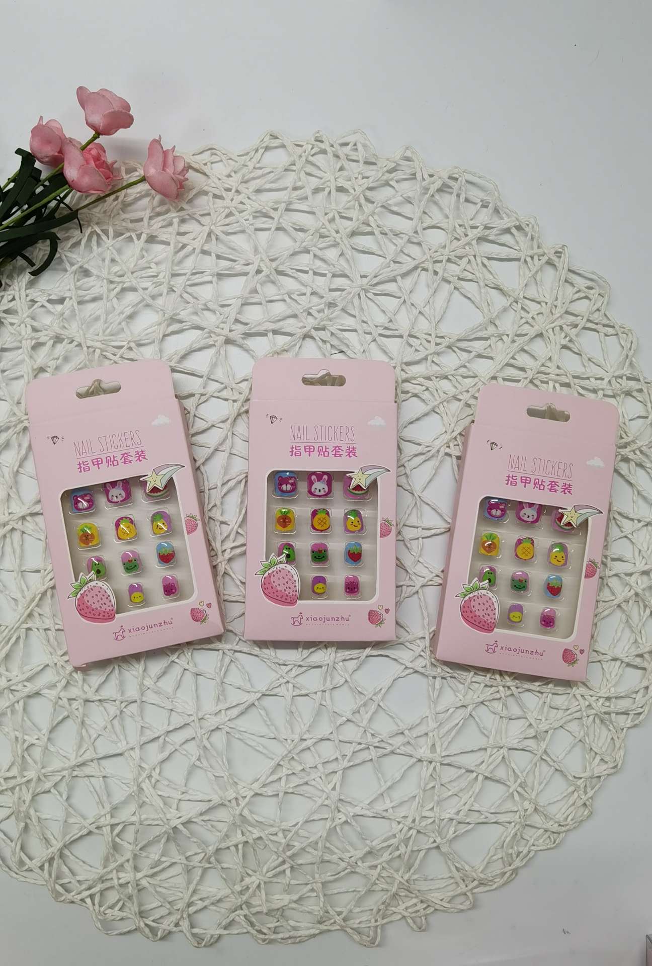 Pet nail stickers