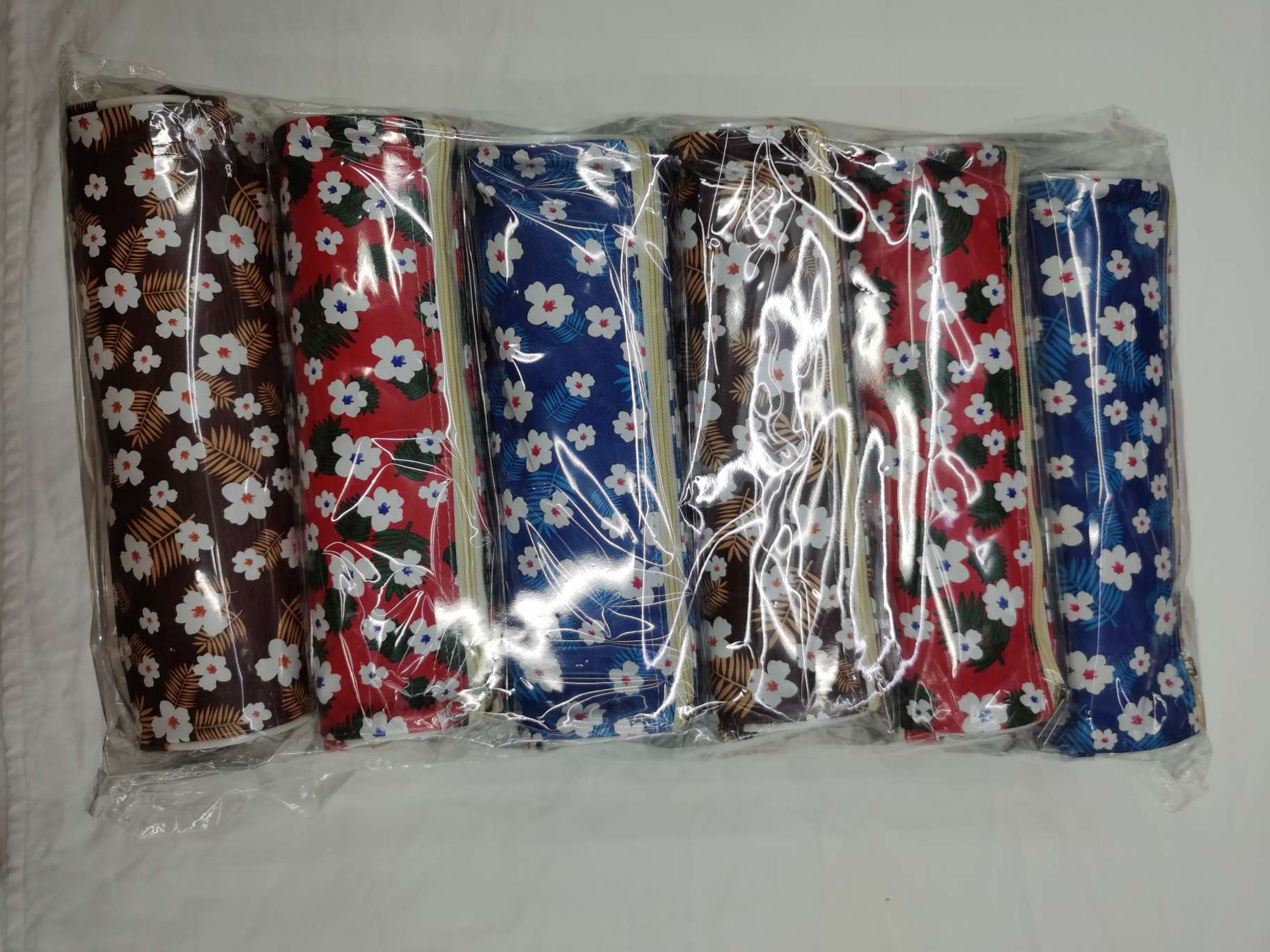 韩版圆筒笔袋精美印花笔袋牛津笔袋PⅤC笔袋尼龙笔袋加印L0g0广告笔袋学生笔袋棉麻笔袋创意笔袋大容量笔袋袋