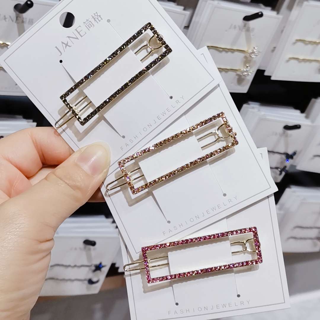 Czech diamond buckle clip