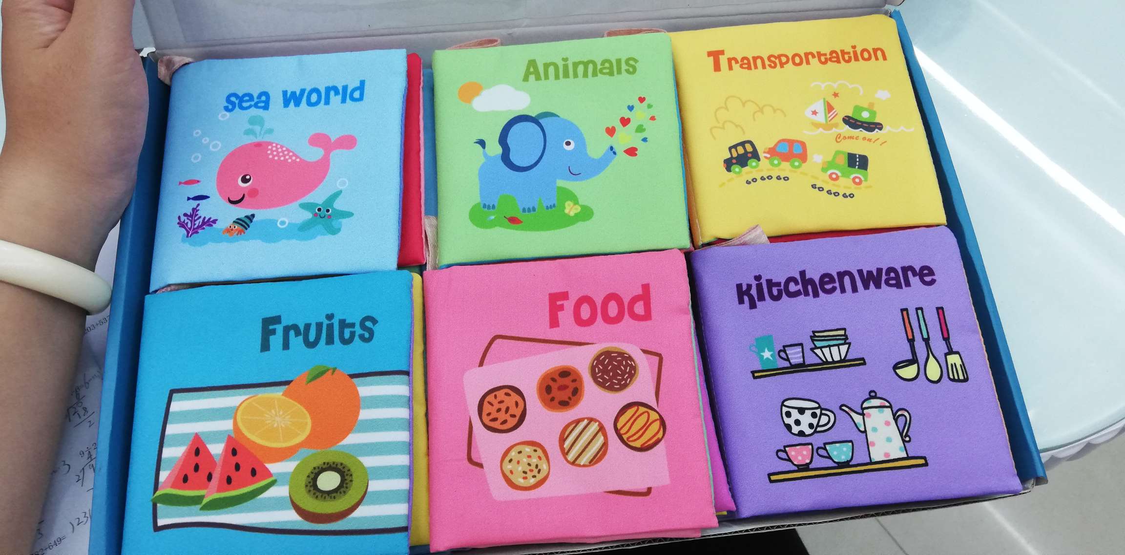 Baby toys, cloth books, untorn cloth books