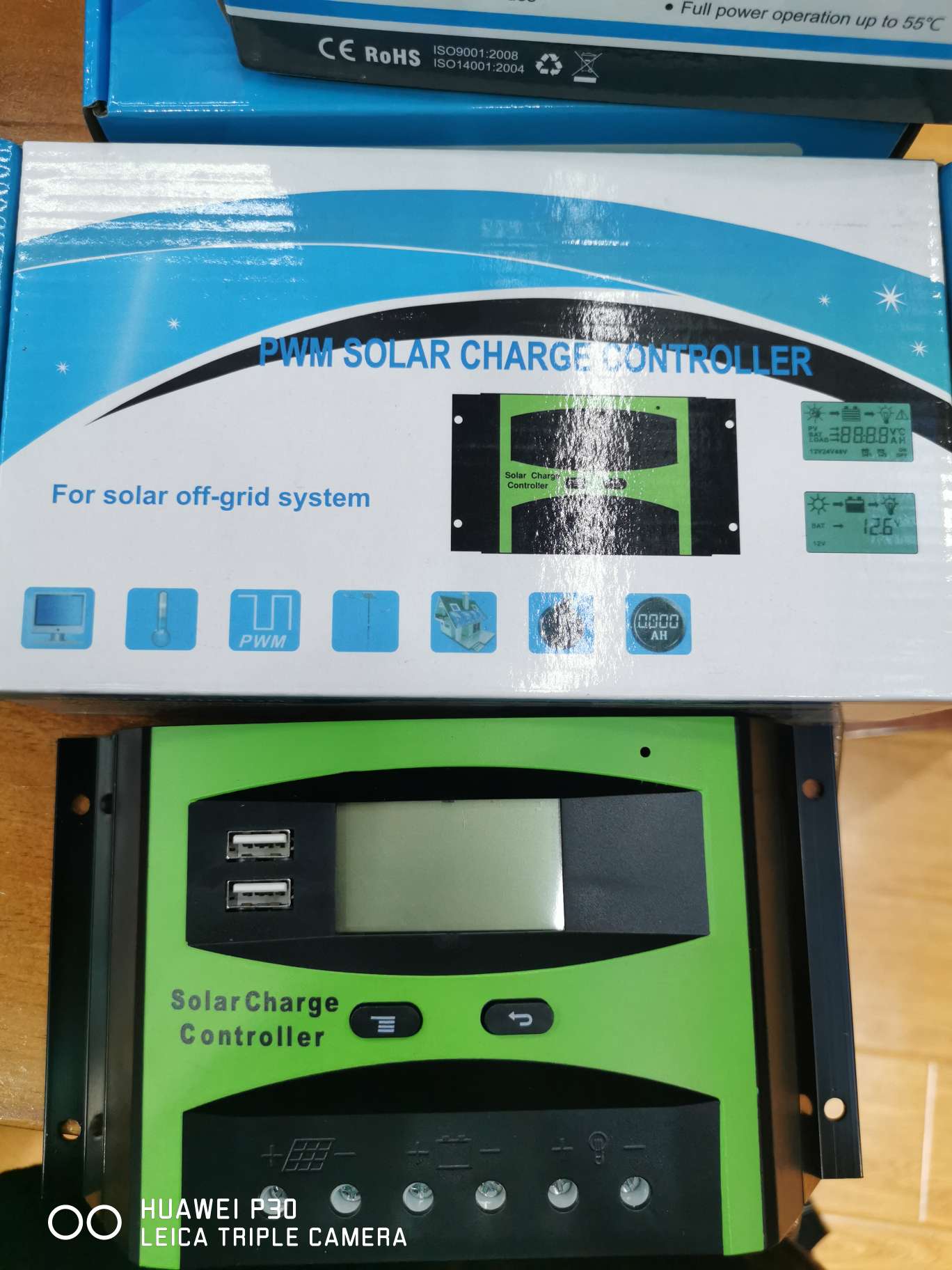 安全电压控制器50A/12V24V自动识别xuanwei绿色USB详情图3