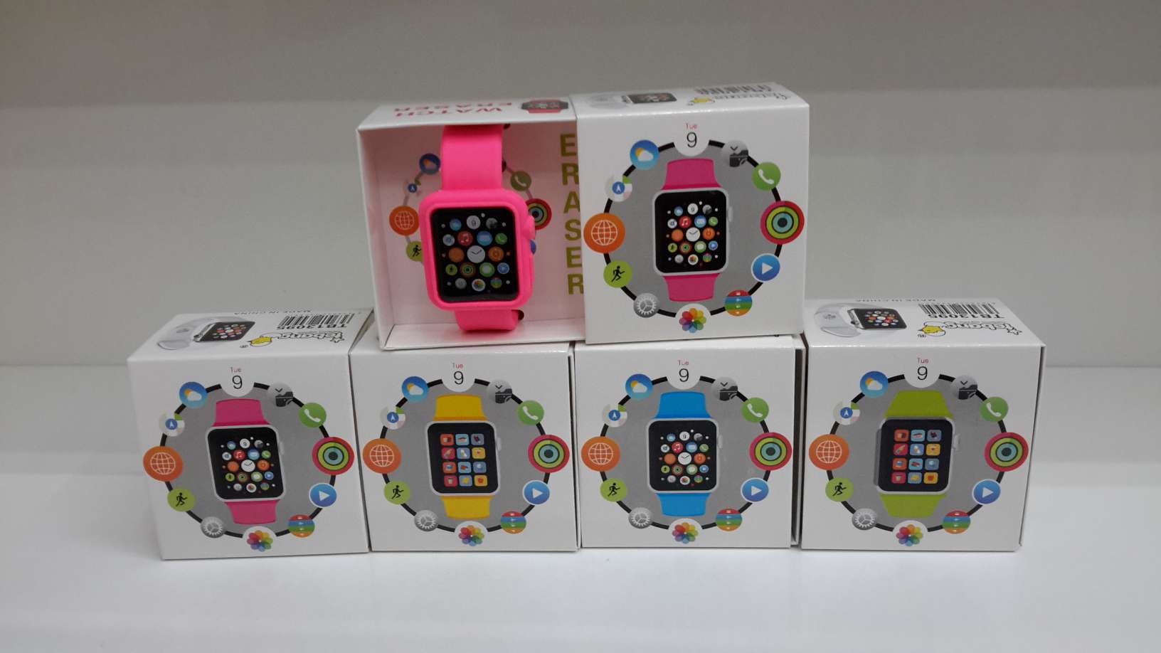 儿童手表橡皮擦创意橡皮儿童手表橡皮擦创意橡皮