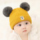婴儿帽子3-6-12个月女秋冬宝宝帽子0-1-2岁儿童毛线帽男小孩帽潮细节图