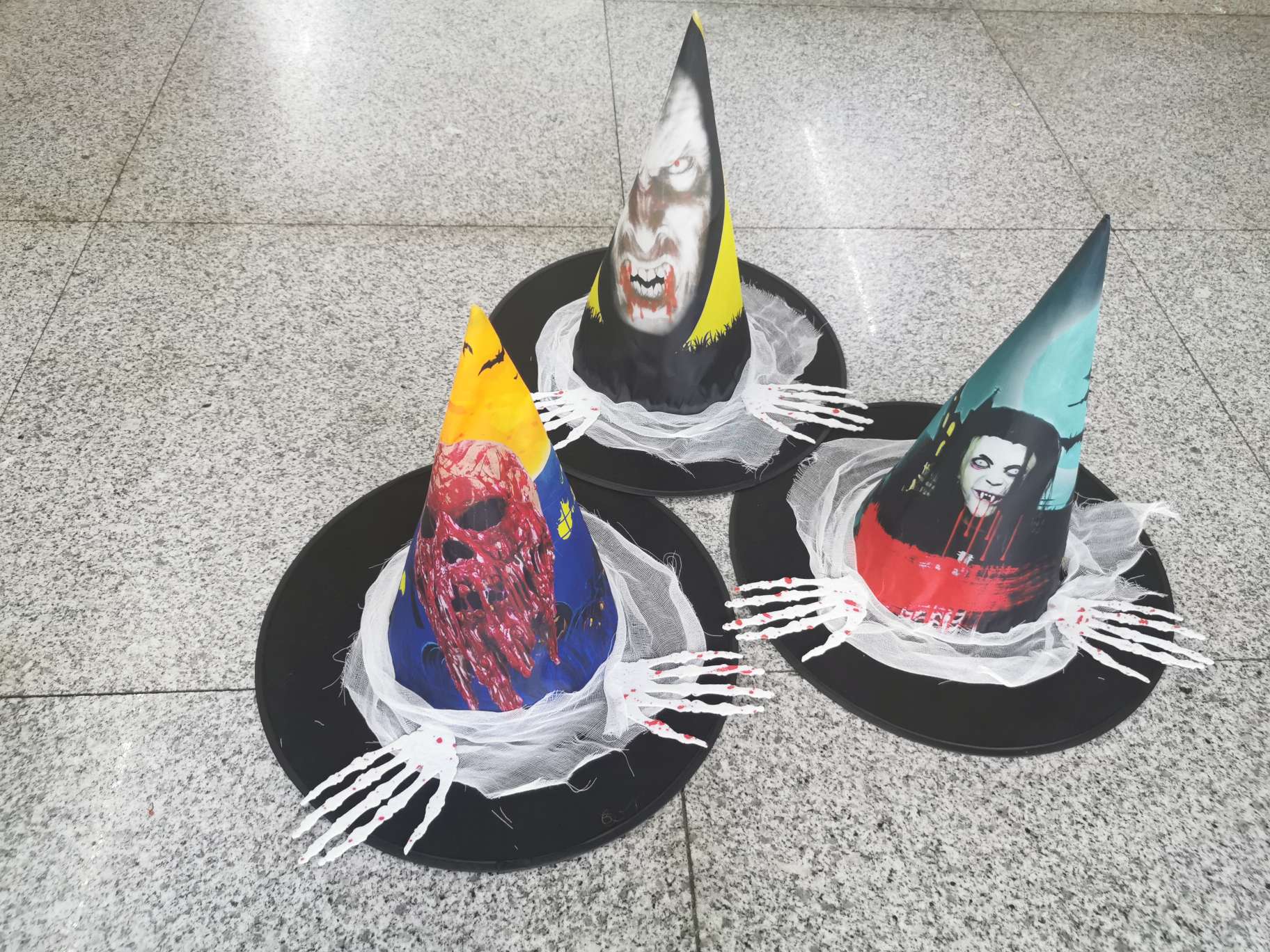 Traditional Chinese painting hat