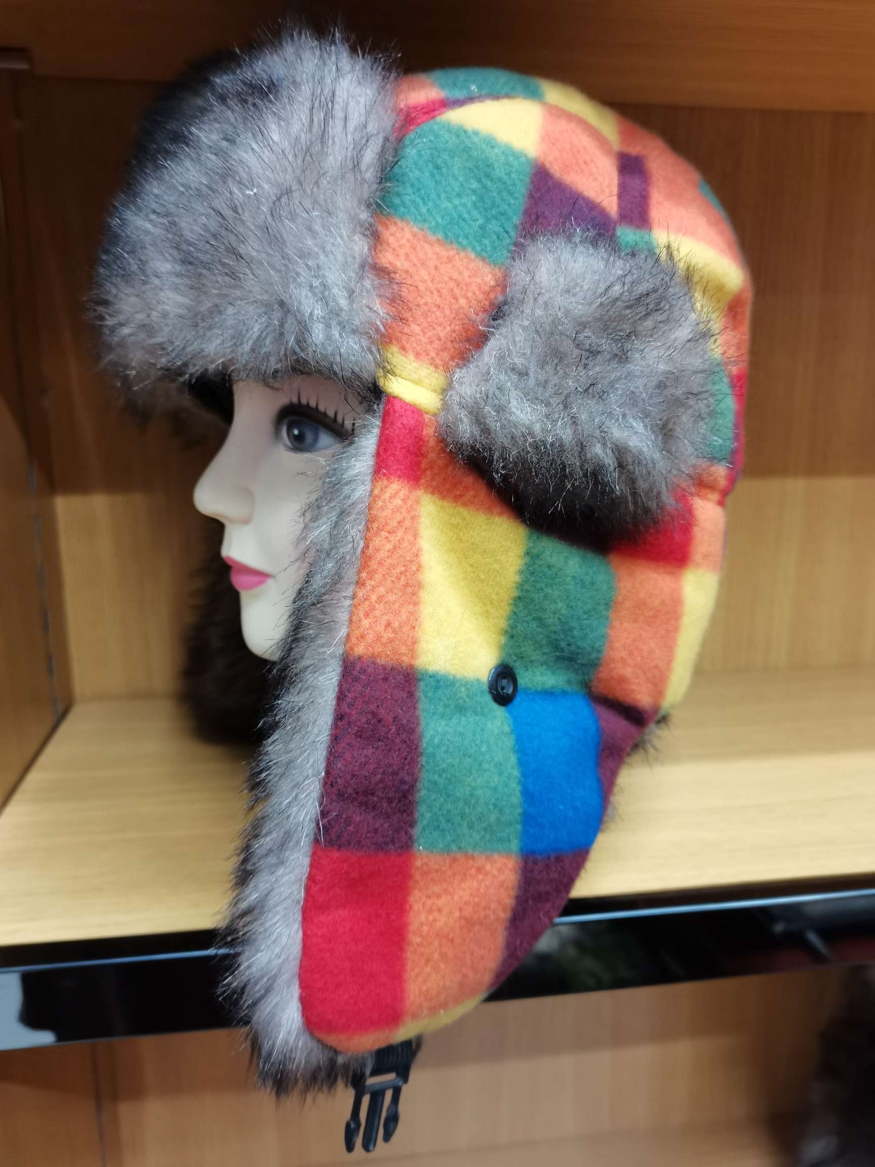 Lei Feng hat, ear-protecting hat, cycling hat, snow hat full figure