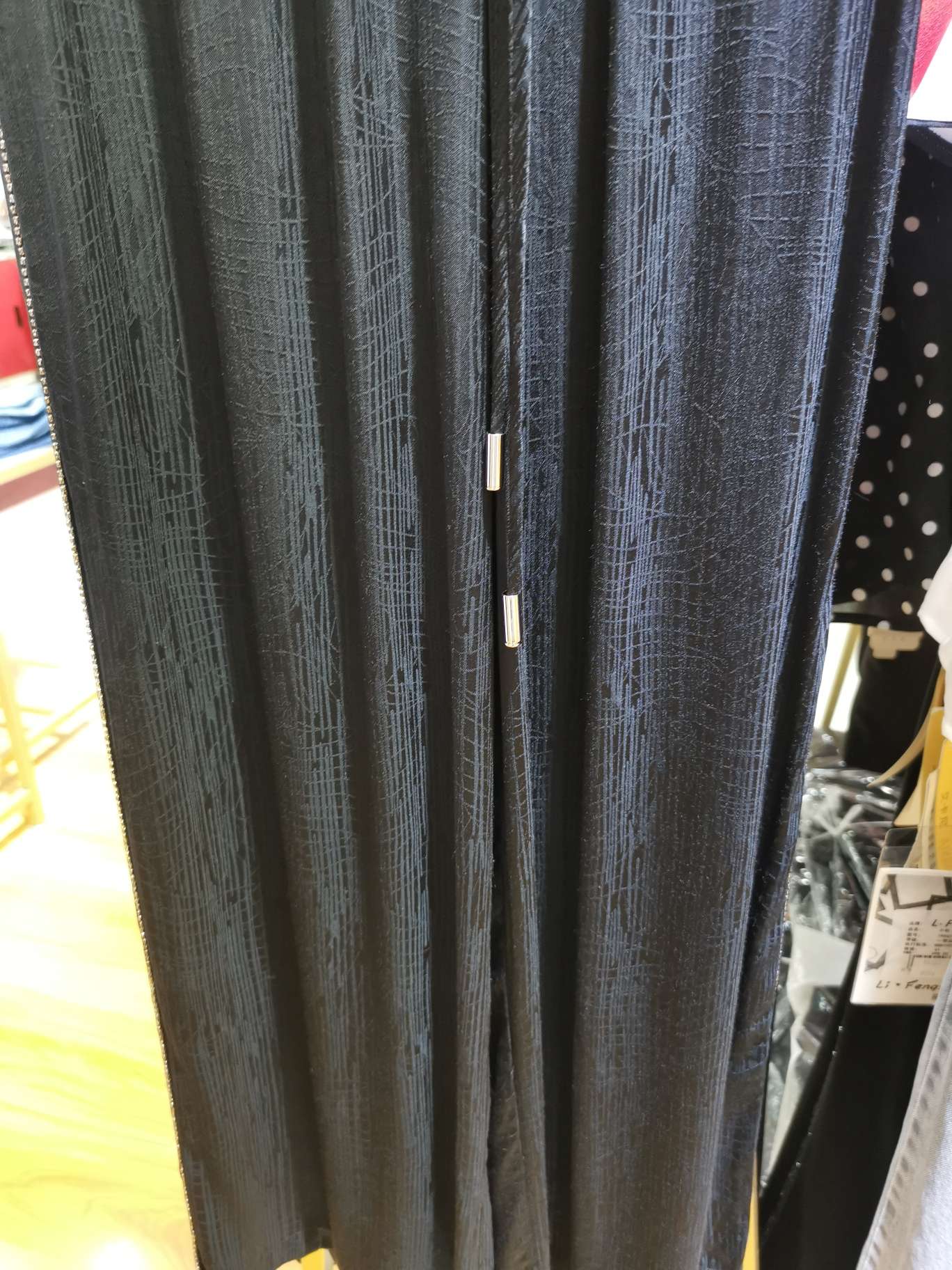 Fashionable business straight-leg pants with double diamond straps Application Scenario