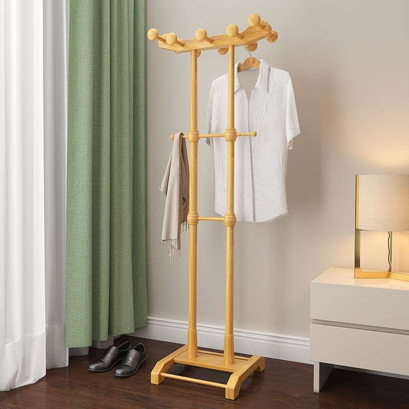 807实木衣帽架产品图