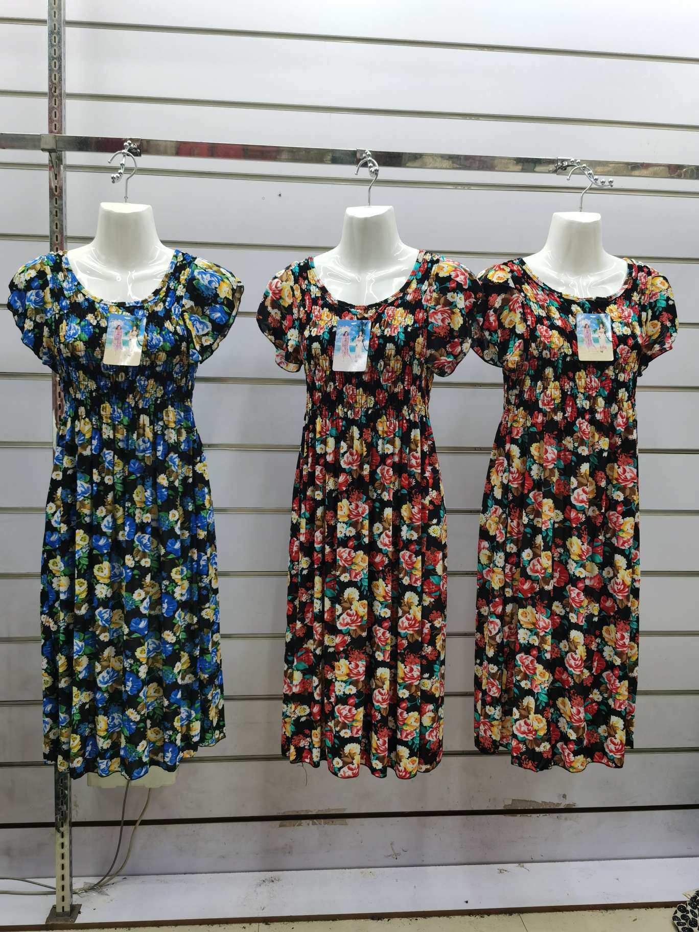 1910四面弹牛奶丝中长款沙滩裙1818