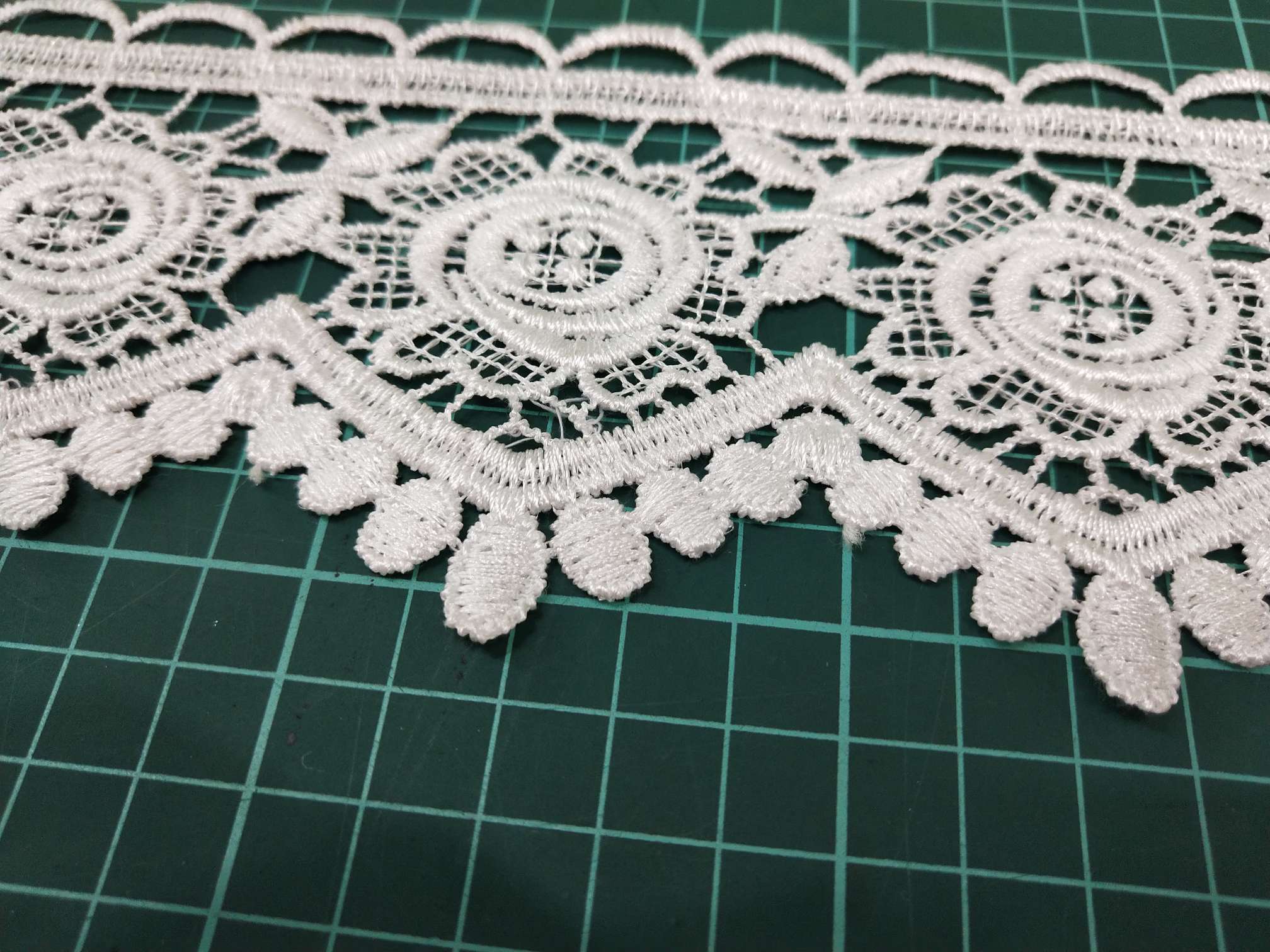 Lace water-soluble lace, rose embroidery, handcrafted clothing accessories Specification image