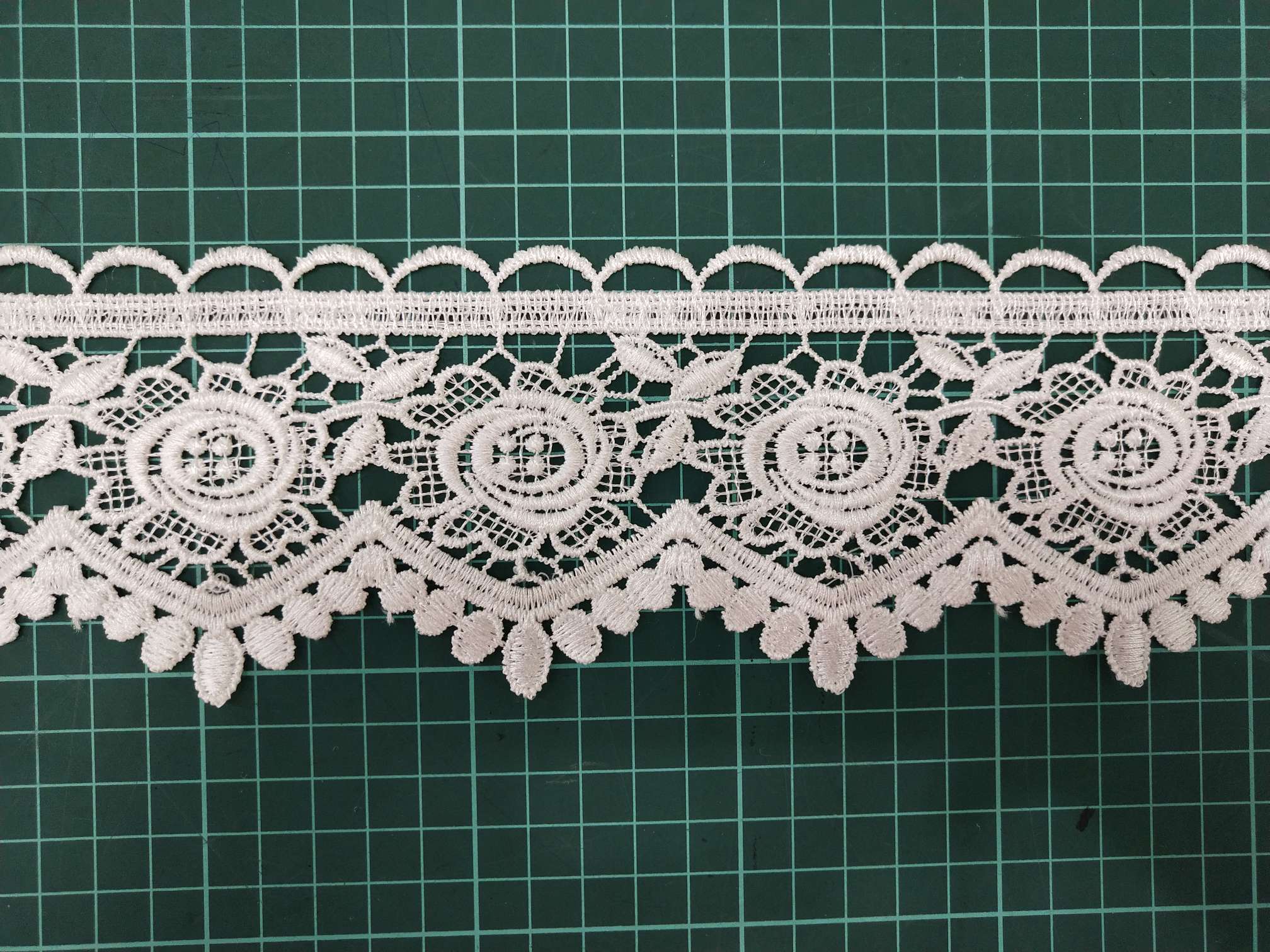 Lace water-soluble lace, rose embroidery, handcrafted clothing accessories