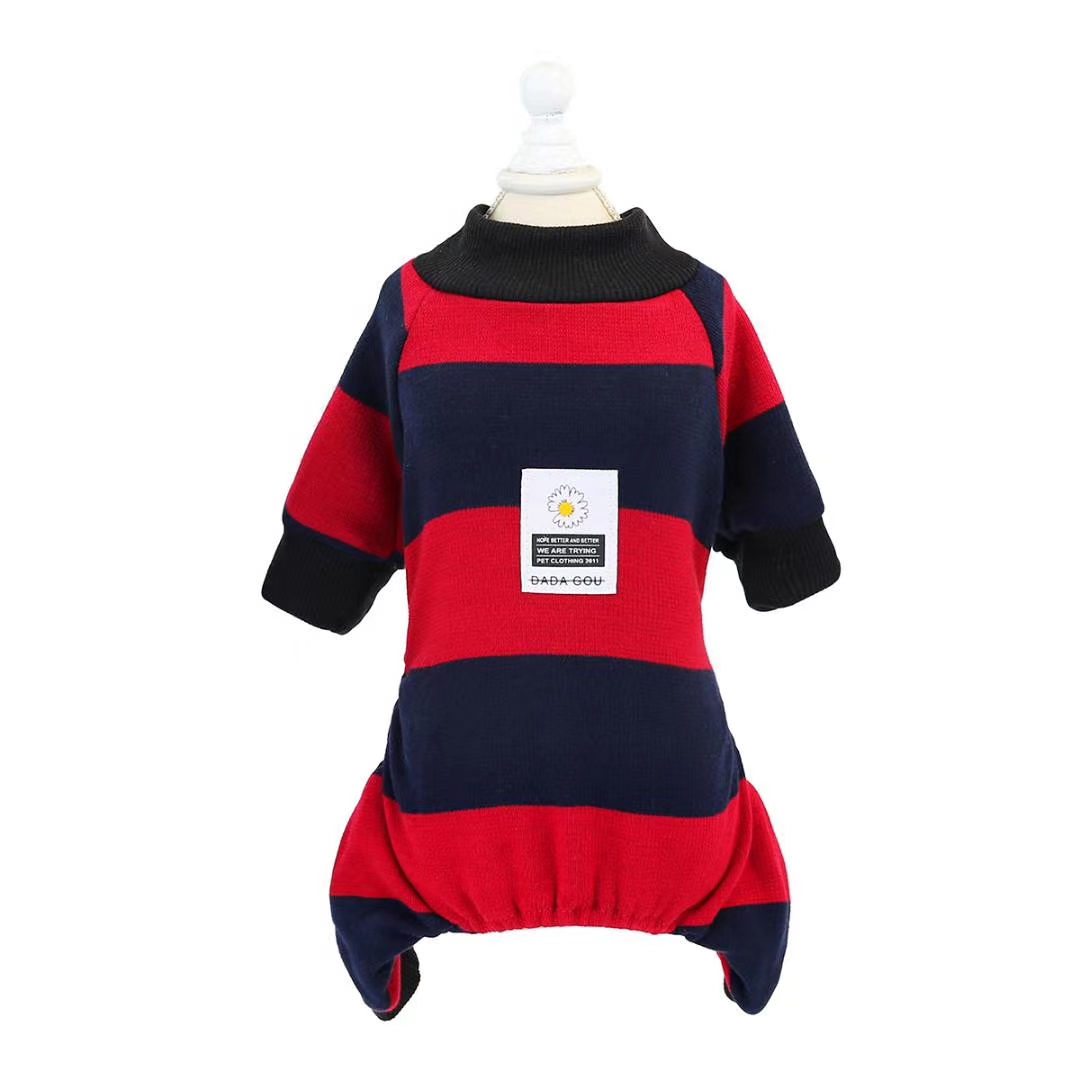 四脚牛仔外套，四脚条纹裤，四脚戴帽衫，夏天快过去，秋天就要到来！宠物宝宝可以准备新装！详情图8