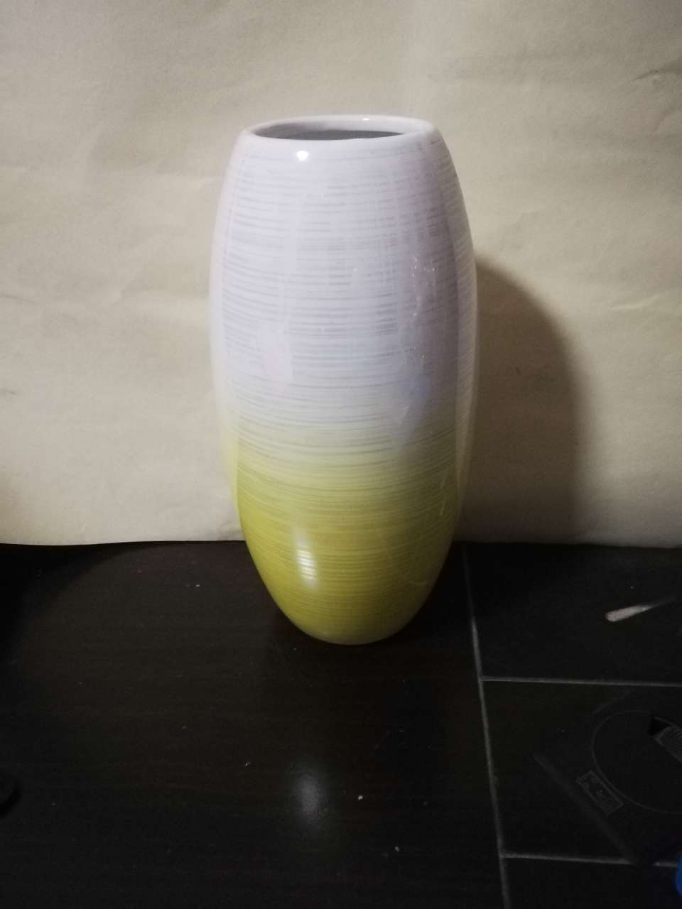 Olive-shaped gradient seven-color gold thread vase GLX-J x details Picture