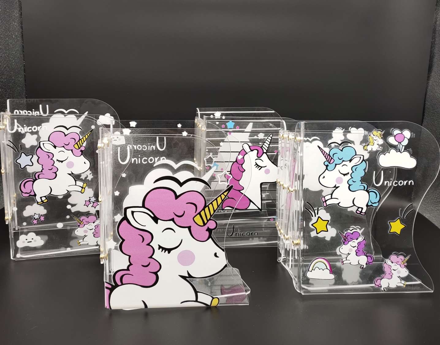 Unicorn acrylic telescopic book stand thumbnail