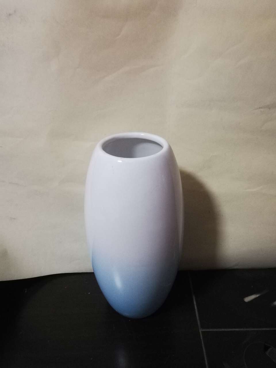 Olive-shaped gradient color vase GX-CS Ceramic Vase 1 details Picture