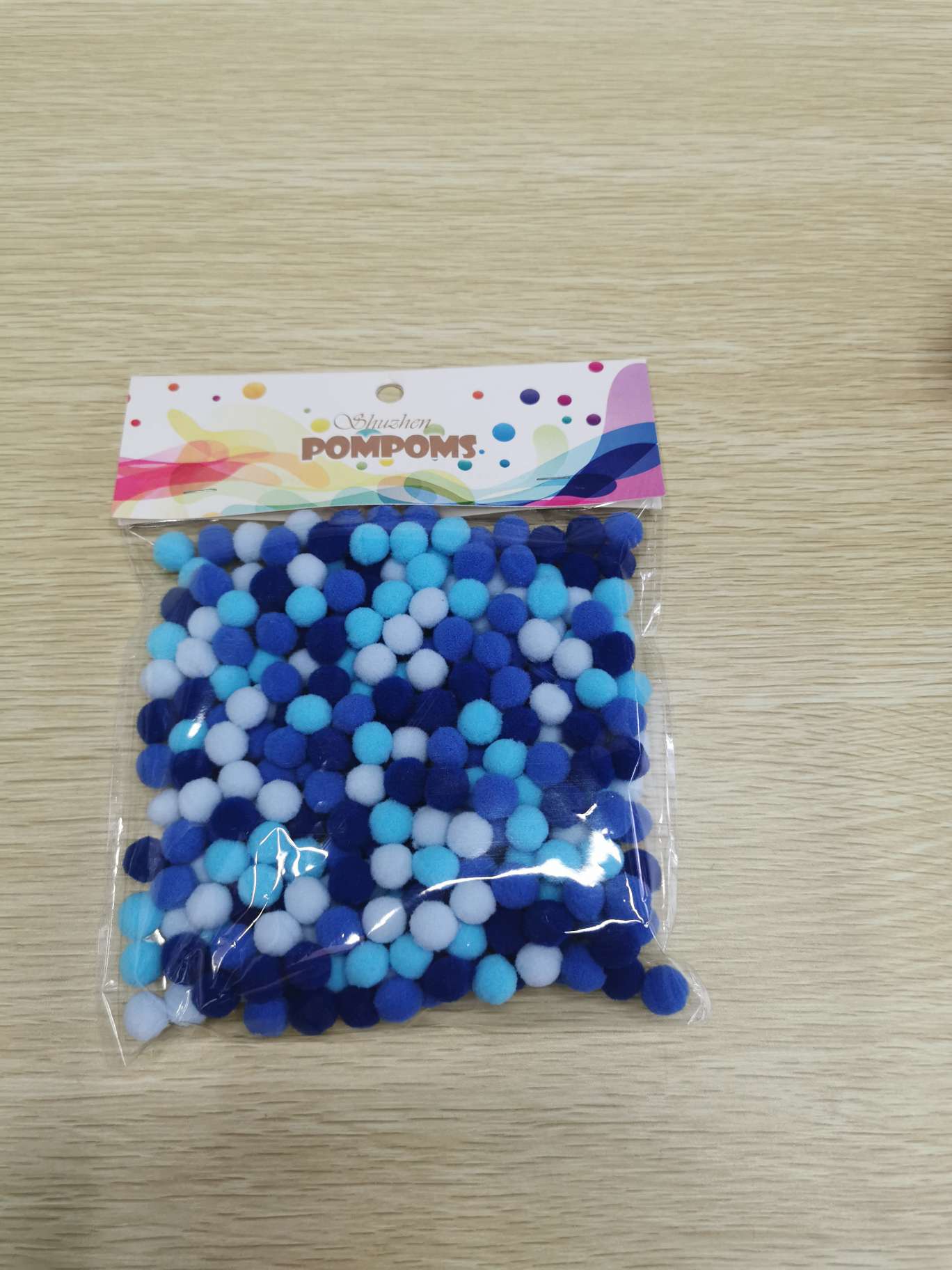 1 Cm Polyester Mixed Color Package details Picture