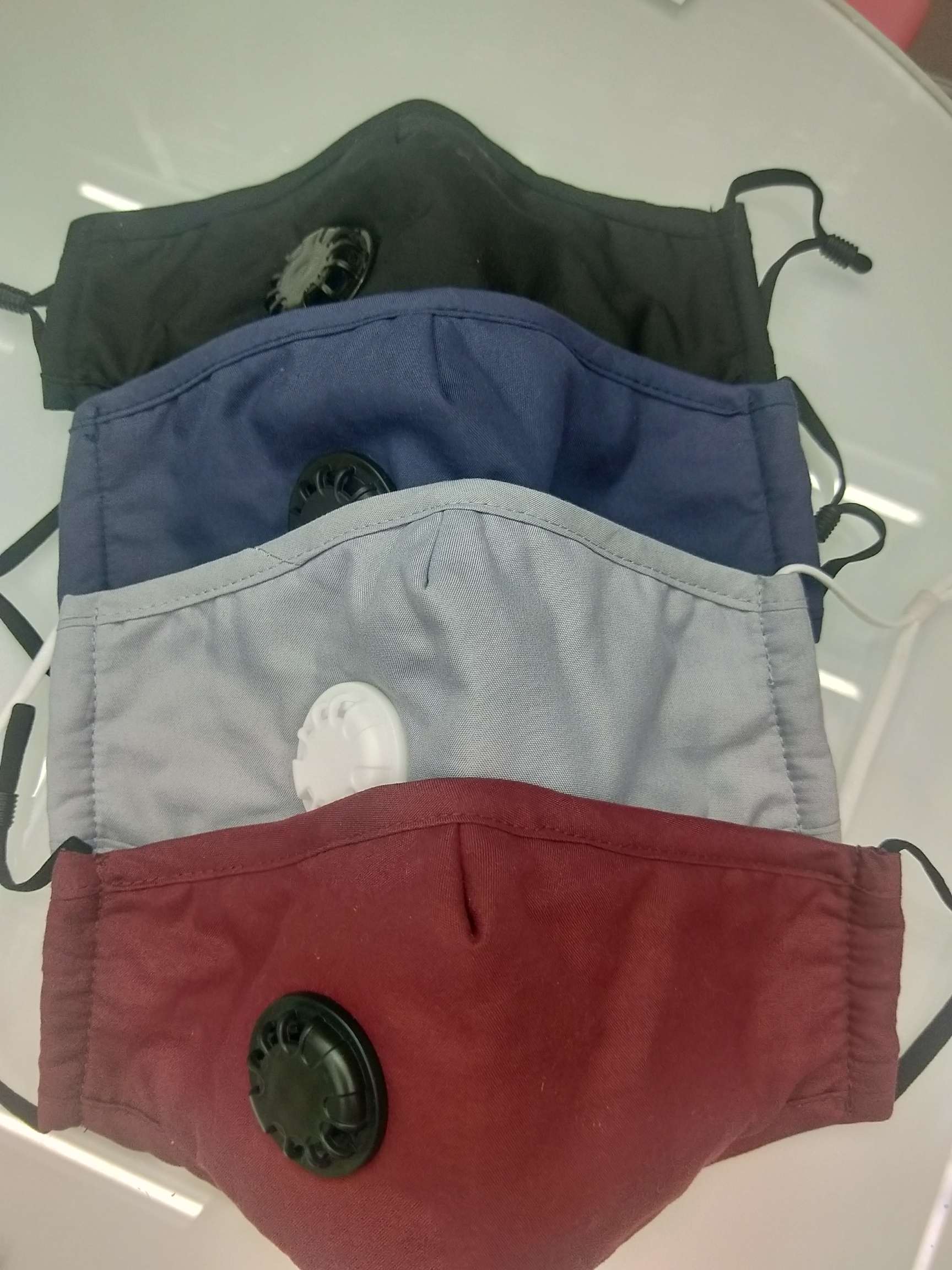 成人保暖防雾霾立体口罩黑产品图