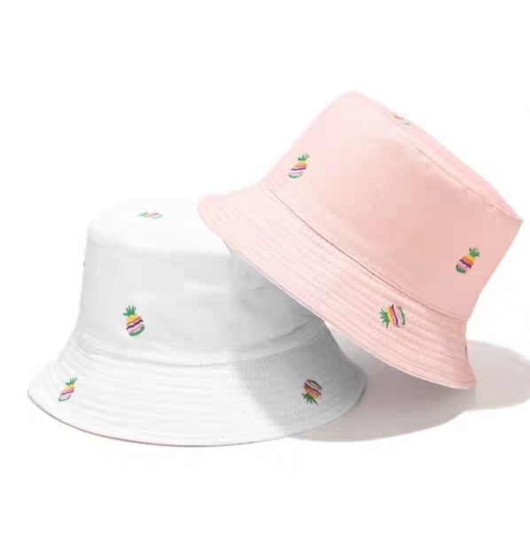 Pineapple wears a fisherman's hat on both sides Item Picture