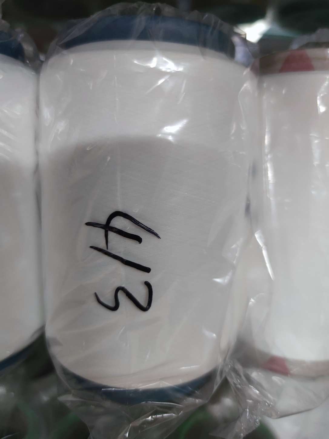 空气包覆纱 白色氨纶 涤纶包覆丝 化纤线批发厂家直销 413图