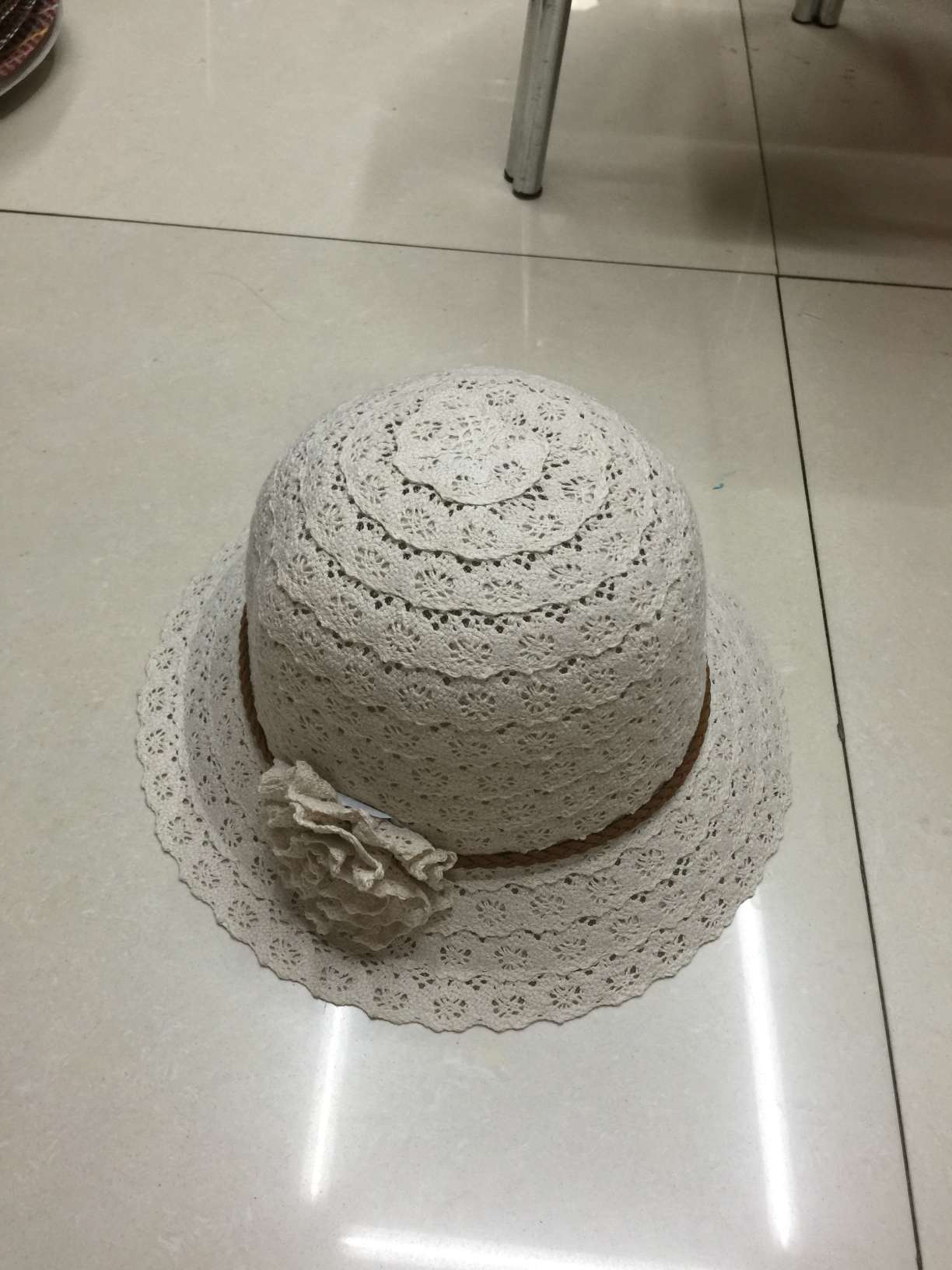 New summer and spring hats, women's lace hats, fashionable basin hats and fisherman hats
