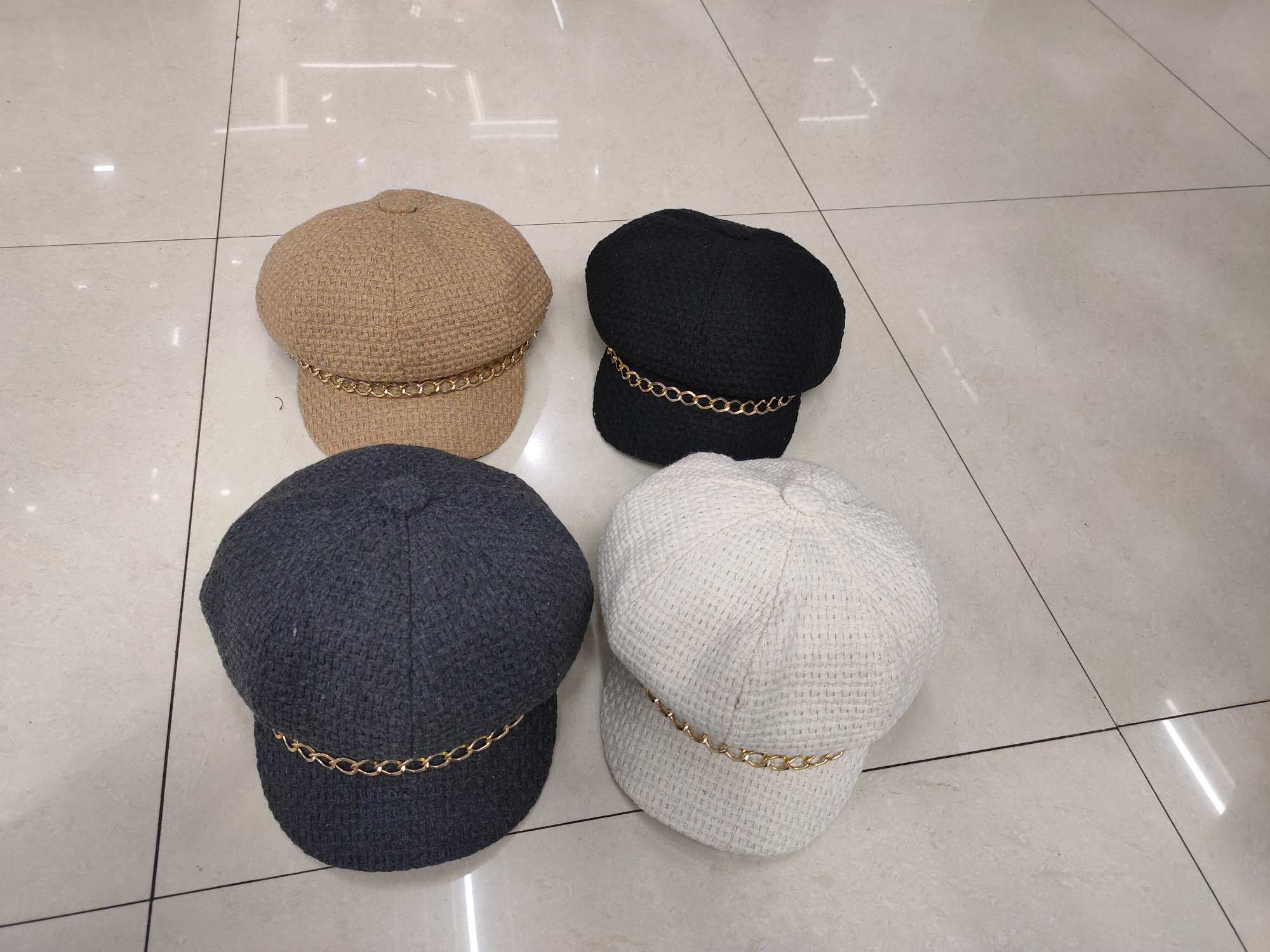 Octagonal cap