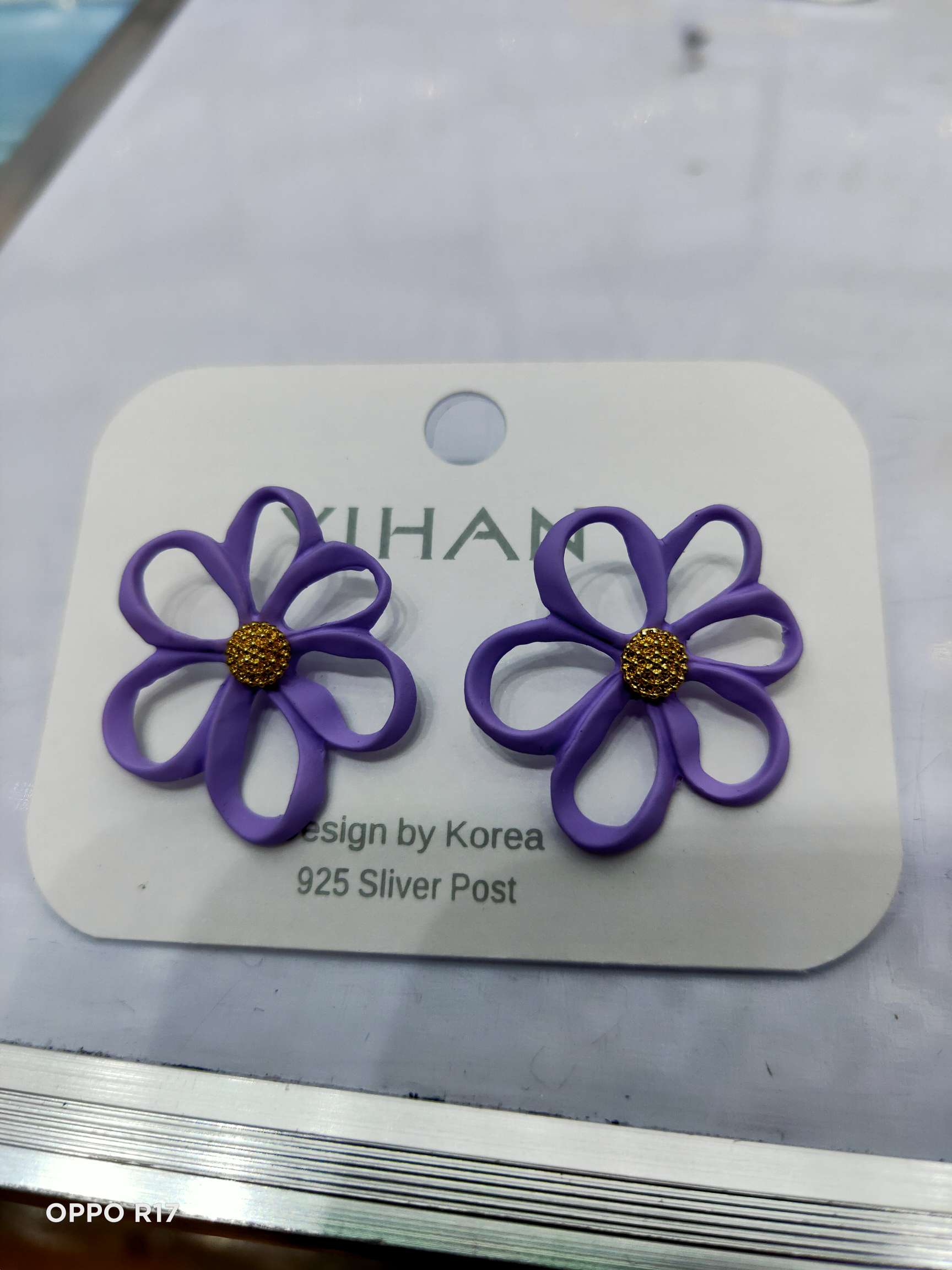 Alloy Earrings Niche Style Fashion Generous Personality All Matching Fei Pyrene Jewelry Ins Style