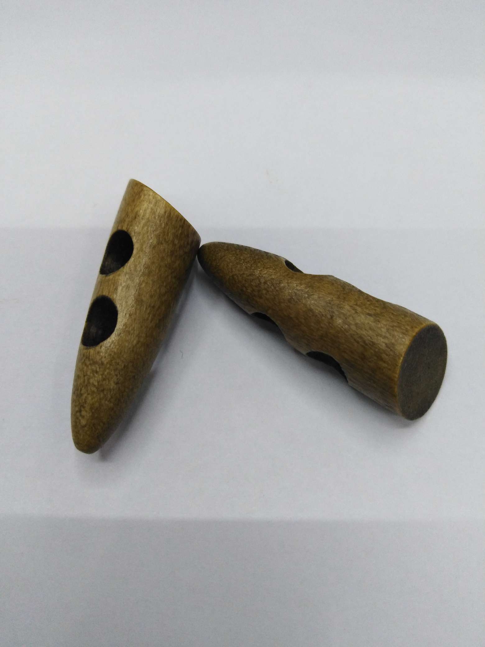 牛角纽扣扣子木扣百搭大衣配件毛衣木钮扣辅料手工diy装饰