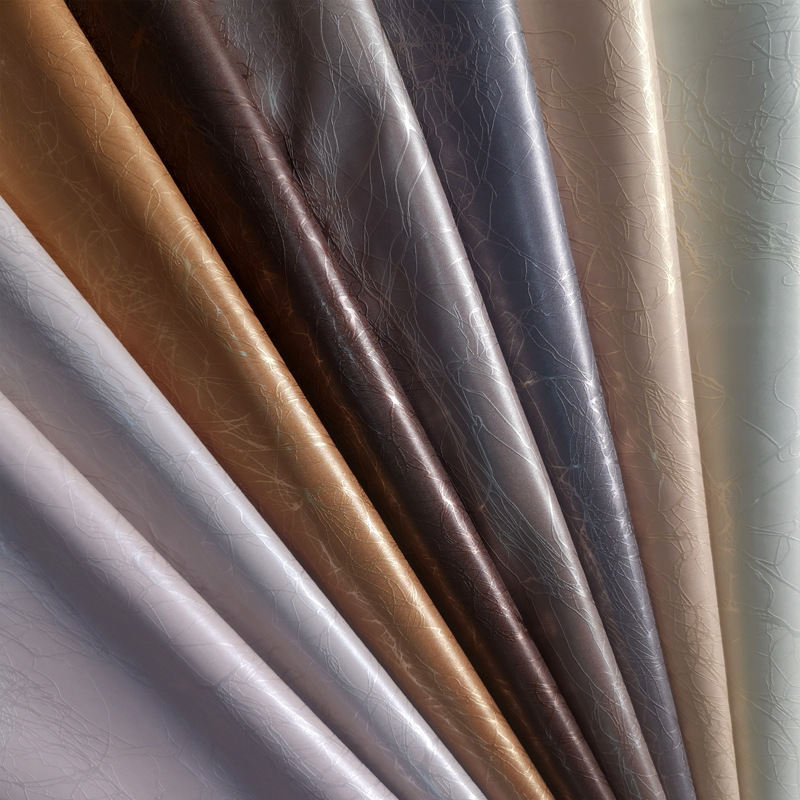 Soft leather pearlescent fabric, waterproof PVC leather sofa, hard leather KTV headboard decoration, background wall, artificial leather undefined