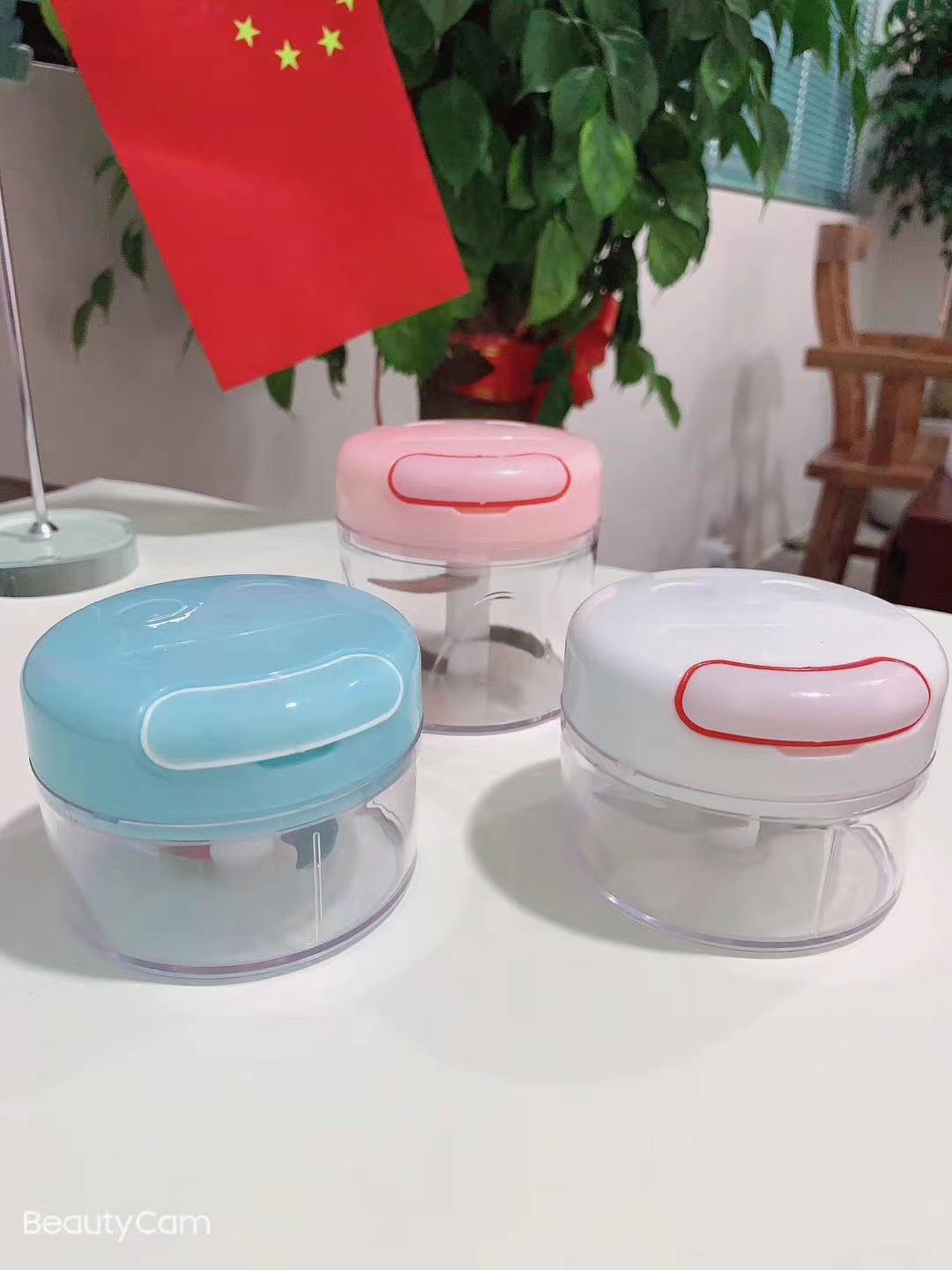 Hand-pulled garlic cutter, vegetable cutter