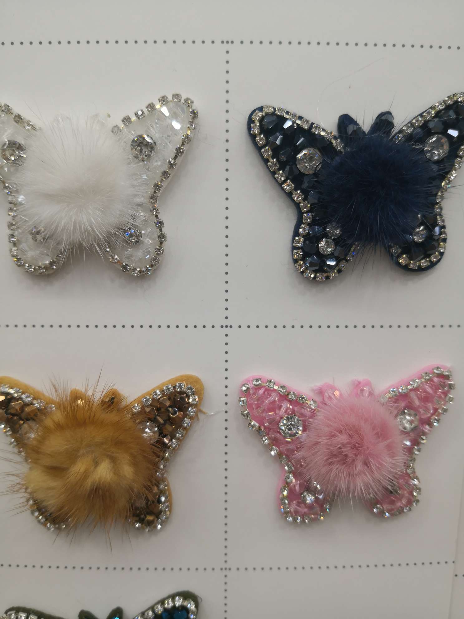 Bow, rhinestone, shoe flower, clothing accessory, headwear, decoration, belt decoration, hat, headband decoration, 42