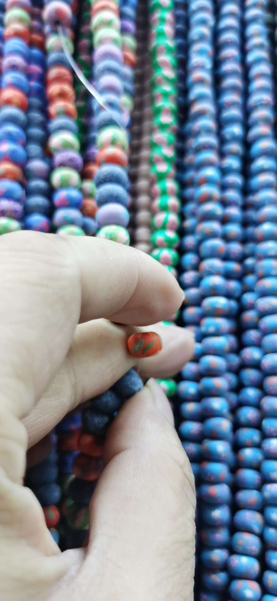 软陶算盘珠