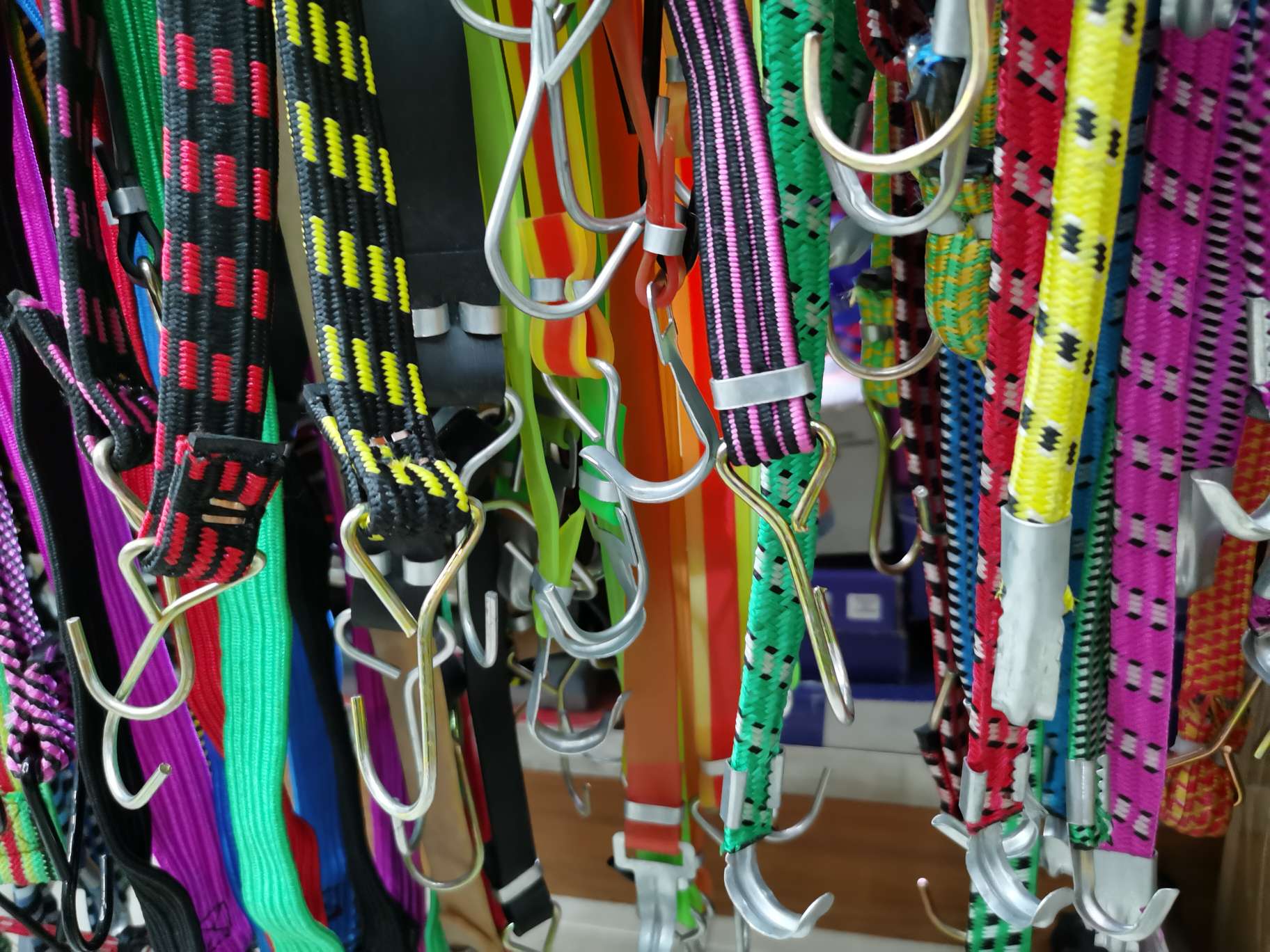 Elastic rope Tension rope binding strap Luggage Strap Motorcycle strap luggage strap Flat strap Hook Elastic strap Elastic strap undefined