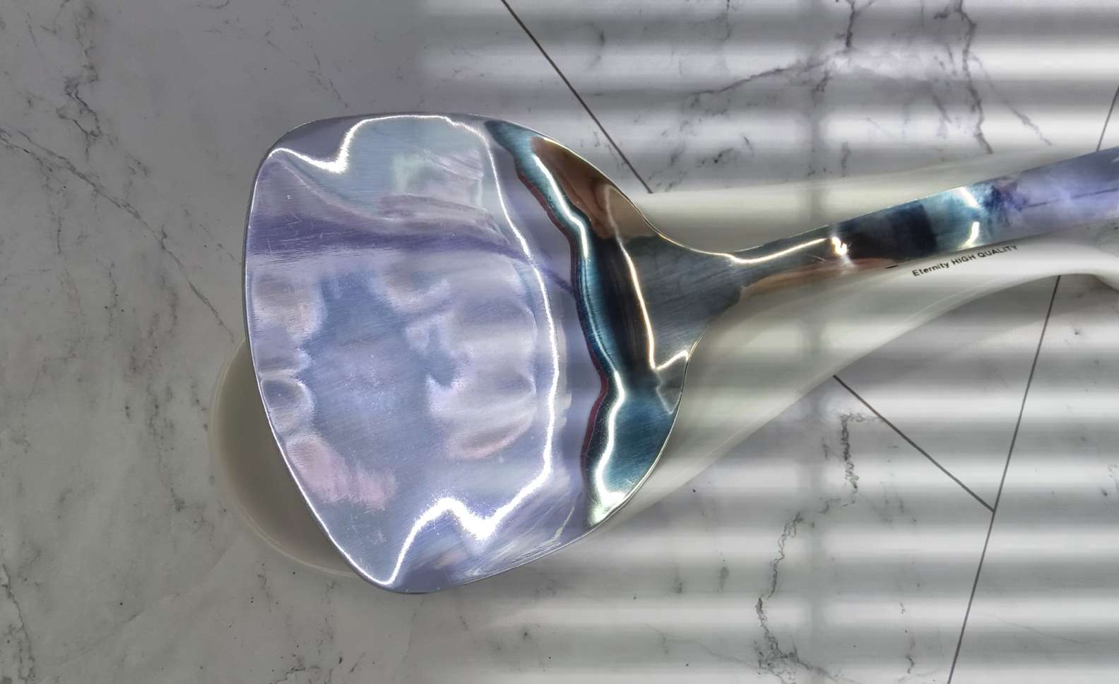 Simple Blue Gray Knife And Fork Ceramic Spoon Mat Kitchenware Spatula Mat Specification drawing