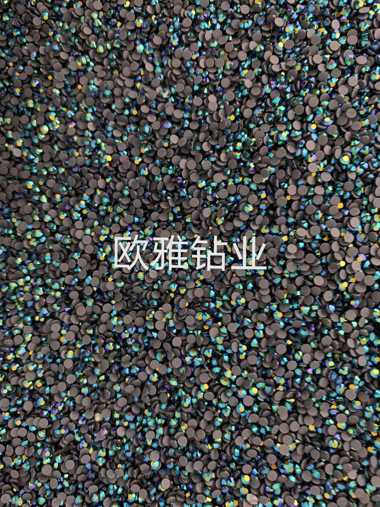 Manufacturers direct sales of Middle East diamond hot diamond boutique diamond green gold SS6 thumbnail