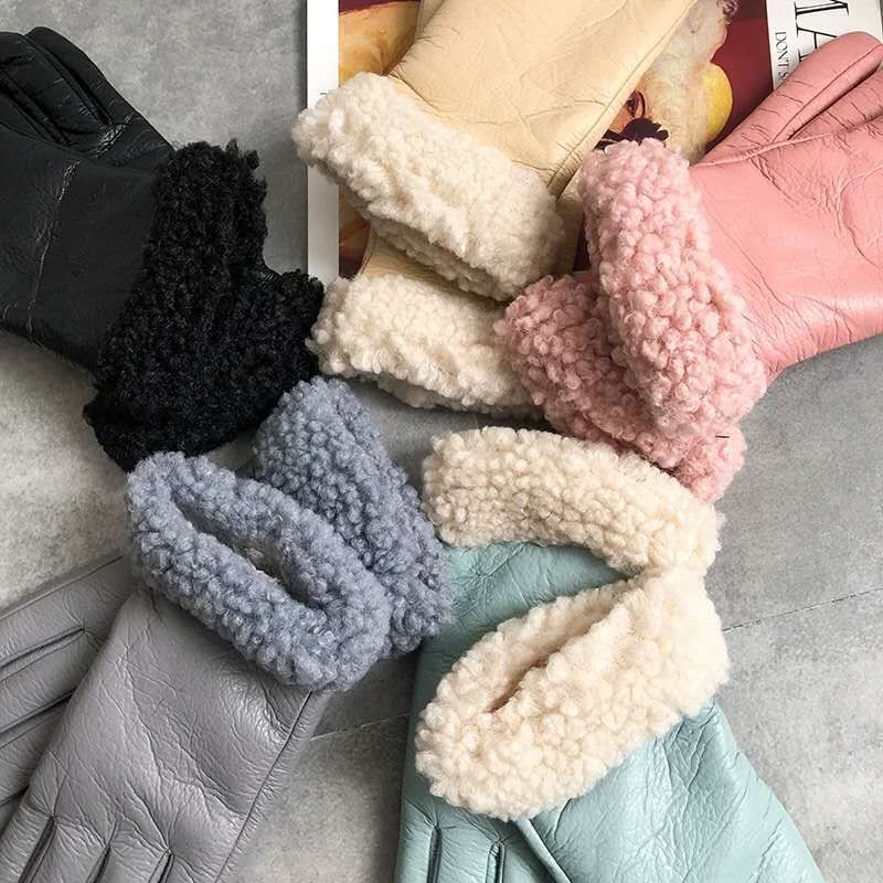 Breathing leather PU Teddy muzzle gloves thumbnail